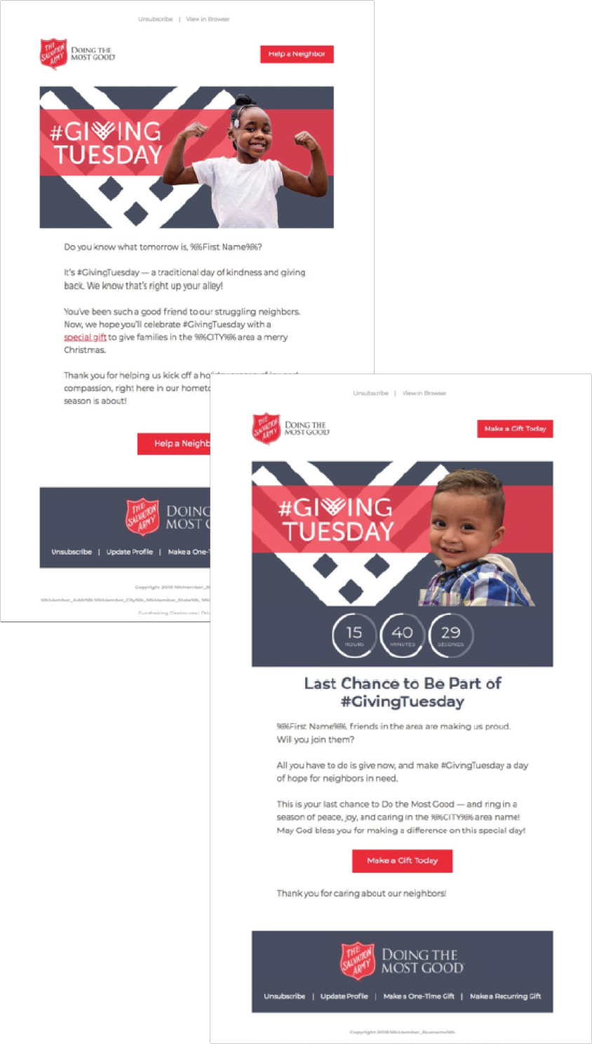 Giving Tuesday Creative