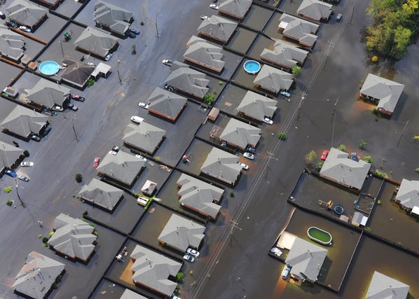 Flood Stock Photo
