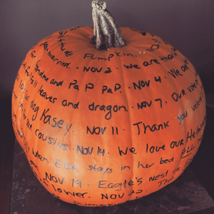 Roberta Gratitude Pumpkin