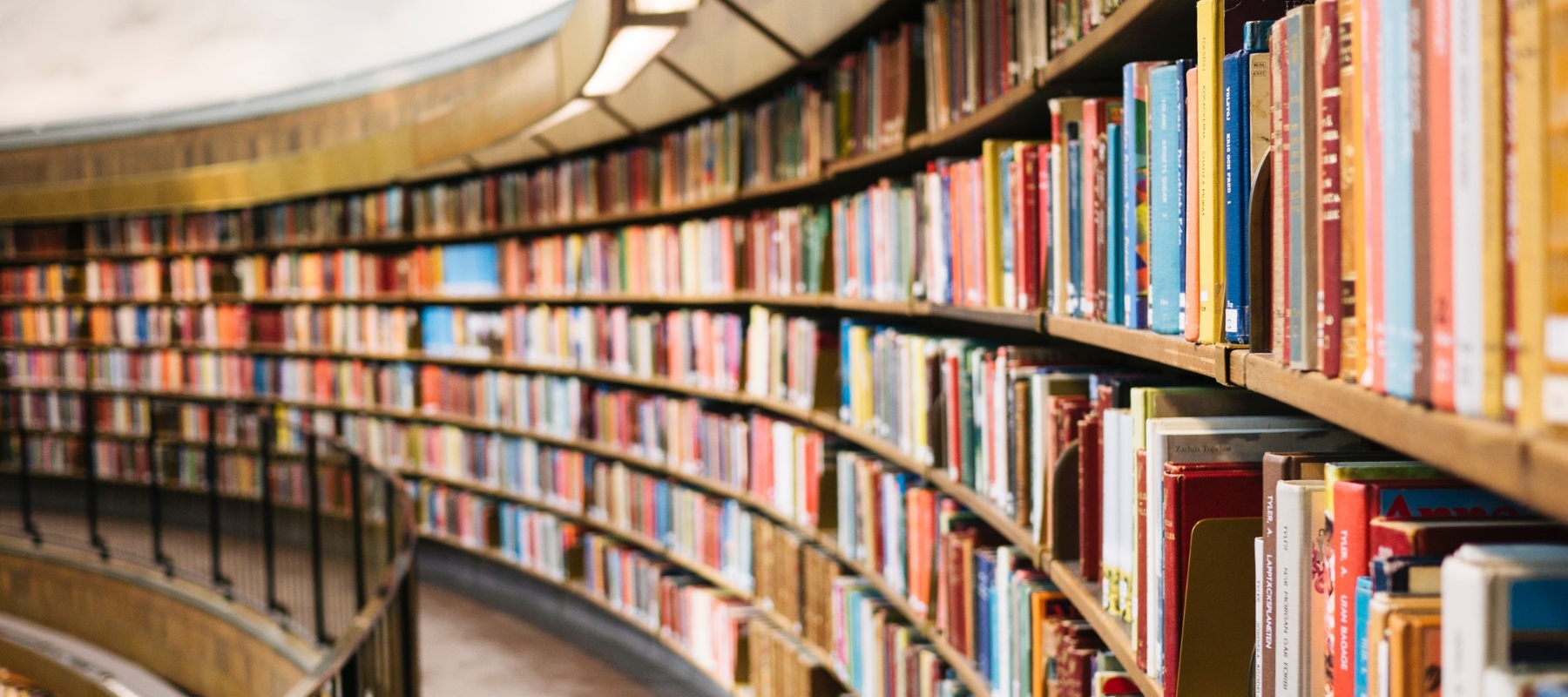 Heroic Fundraising Featured Image_Long Bookshelf Full of Books