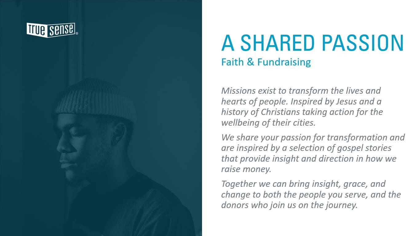 A Shared Passion: Faith & Fundraising