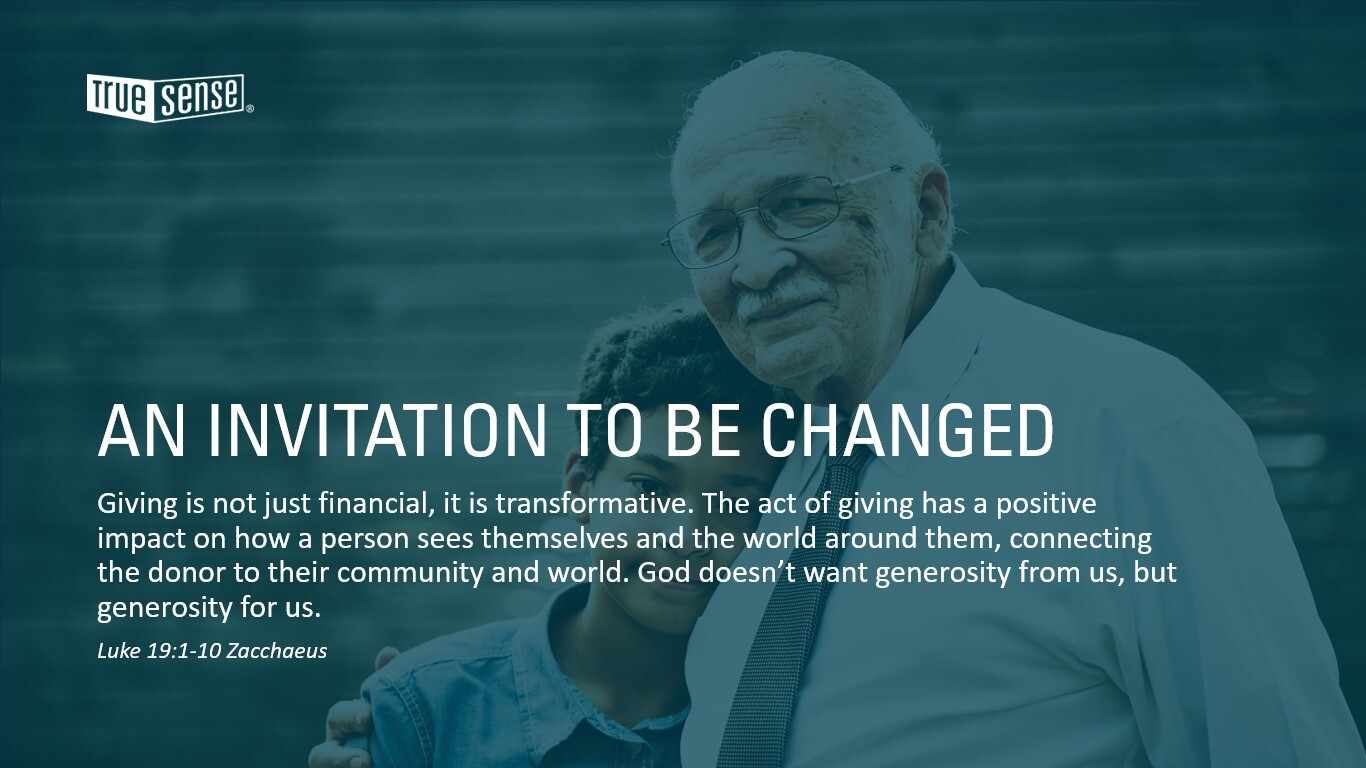 An Invitation to be Changed