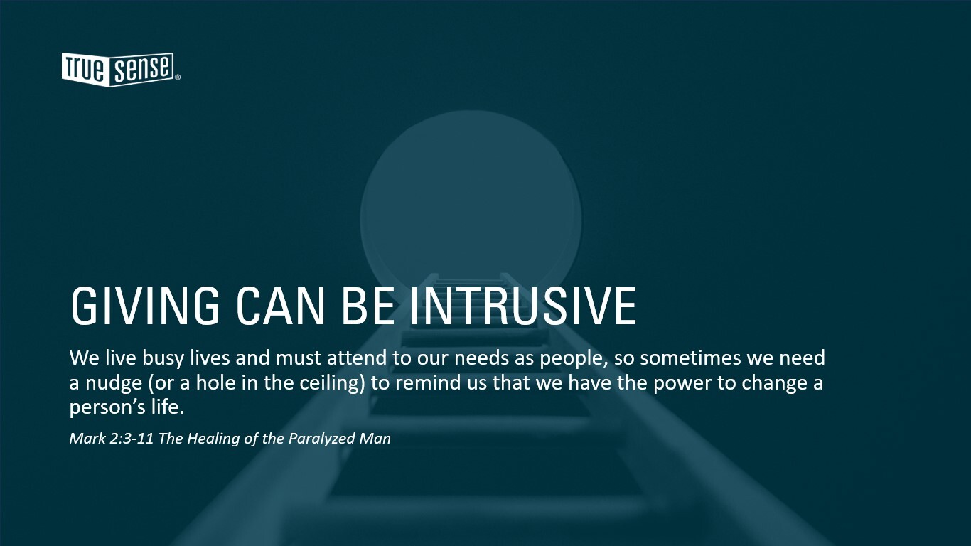 Giving Can Be Intrusive