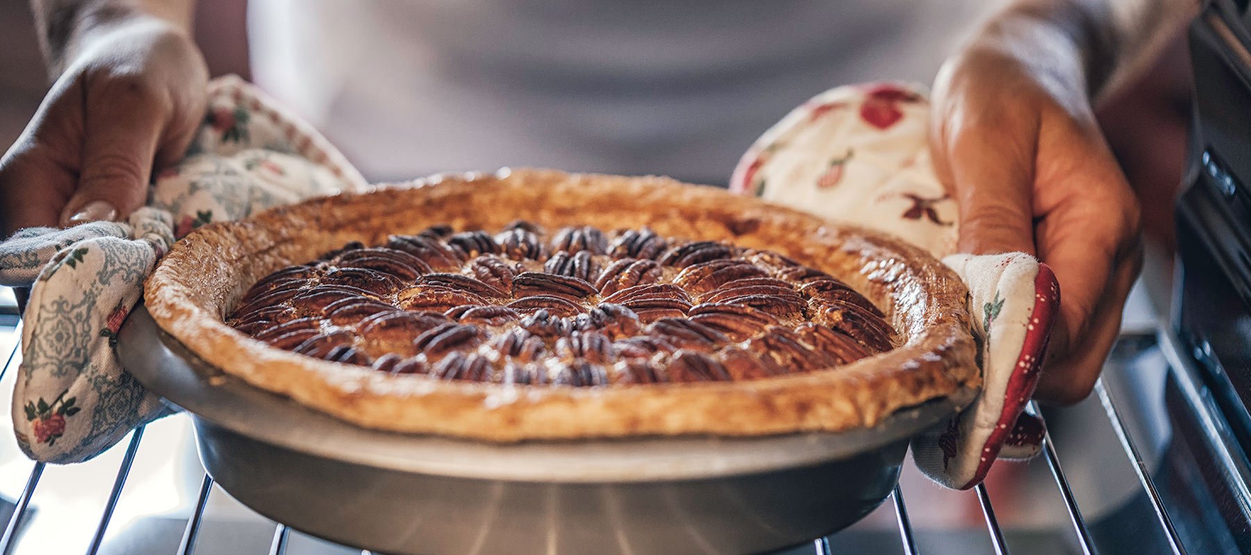 Heroic Fundraising Featured Image_Pecan Pie in the Oven